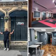 Inside the new Urban Martial Arts School in Dursley which has recently opened