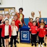 Ten primary schools across Yate and surrounding areas were surprised with a visit from CBBC superstar and lead singer of The Odd Socks, Andy Day