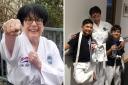 Inspiring grandmother Barbara Wood has received her black belt in Taekwondo at the age of 75