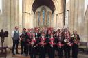 Witney Town Band in St Mary's Church