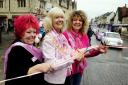 Jeanne Chattoe, chair of trustees for Witney Against Breast Cancer, former town mayor, Jeanette Baker, and Faye Carrick, Secretary for Witney ABC