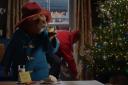 Paddington Bear in the 2017 M&S Christmas TV advert