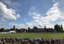 Gloucestershire in action against Worcestershire at last year's Cheltenham Cricket Festival