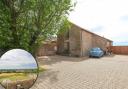 See inside this converted barn property with stunning views for sale on Zoopla (Zoopla/Canva)