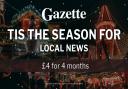 Gazette readers can subscribe for just £4 for 4 months but hurry!