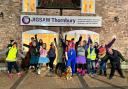 More than £1,000 was raised for JIGSAW Thornbury at a sponsored walk across the town