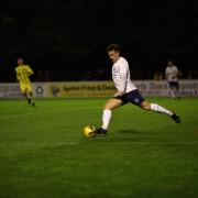 Yate Town Centre back Liam Angel (image by BE Photography)
