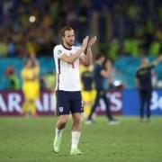 England's Harry Kane applauds the fans after the UEFA Euro 2020 Quarter Final match at the Stadio Olimpico, Rome. Image by PA Wire/PA images