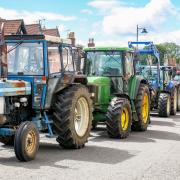 Chipping Sodbury Tractor Run 2023 pic by Rich McD