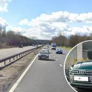 Coleman was caught speeding in an Audi along the M5 in April