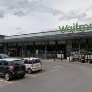 New electric vehicle charging points are currently being installed Waitrose Chipping Sodbury