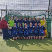 Yate ladies 1st team after their match on Saturday. By Elise Belcher