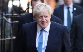 Conservative party leader Boris Johnson arriving back at his office in Westminster, London, after it was announced that he had won the leadership ballot and will become the next Prime Minister.  Picture date: Tuesday July 23, 2019. See PA story POLITICS