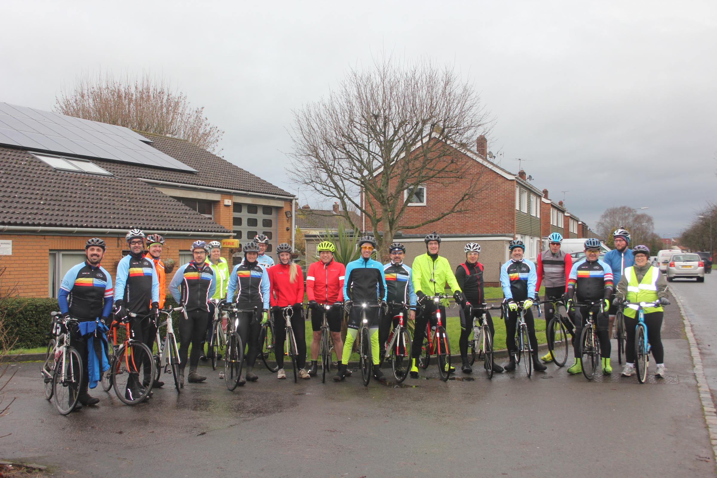 New cycling club in Thornbury celebrate their first anniversary - South Cotswolds Gazette