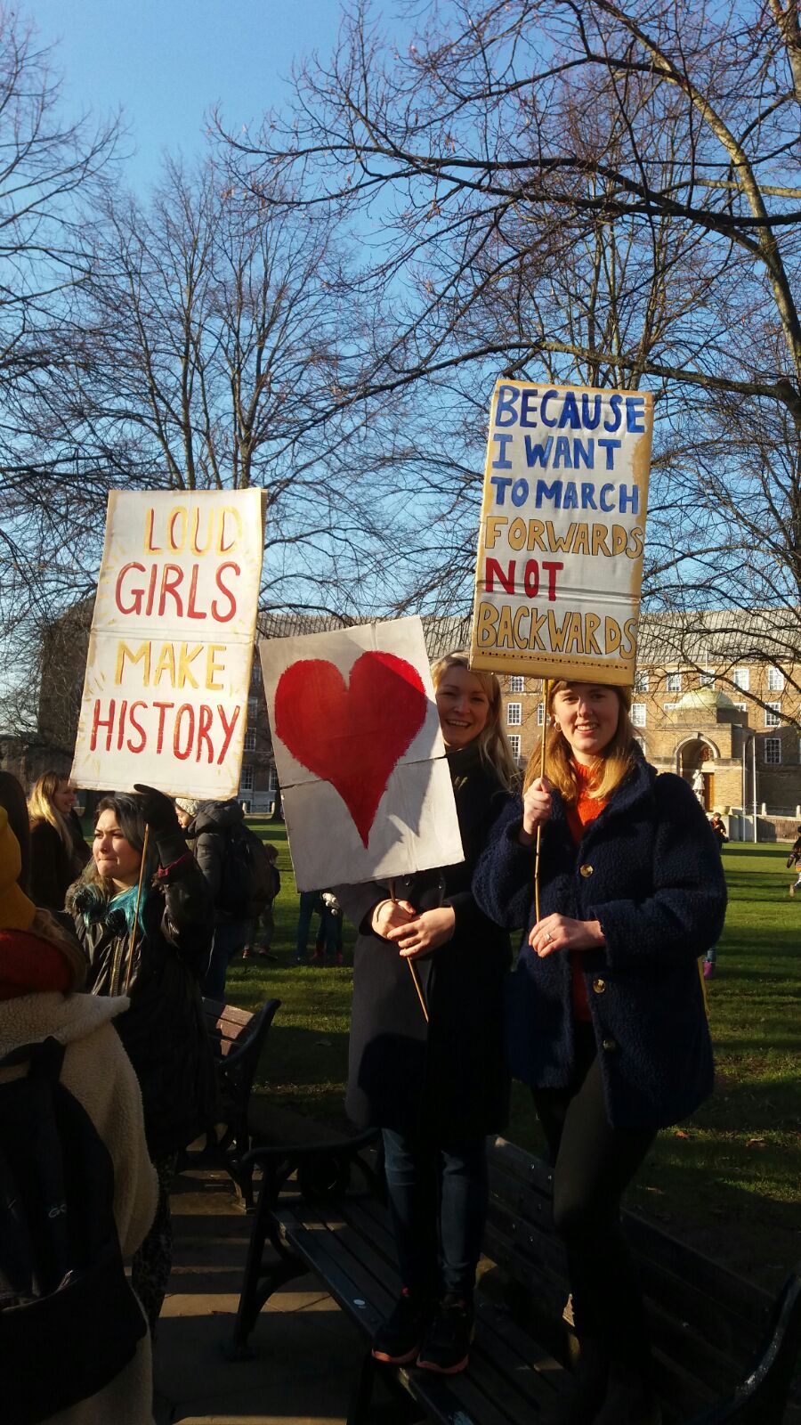 Women from South Gloucestershire joined a Women's March to protest Donald Trump's presidency - Gazette Series