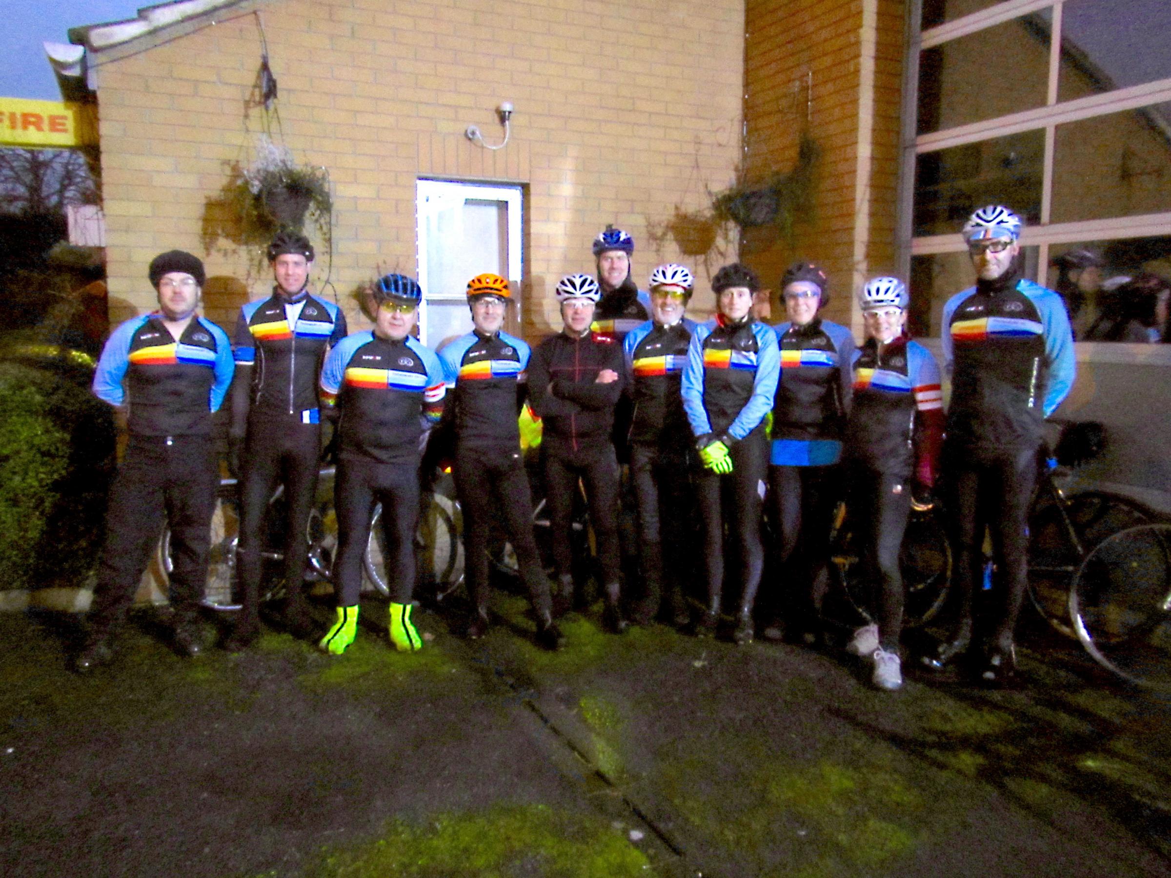 Riders take to the streets for Thornbury Cycling Club first birthday celebrations - Gazette Series