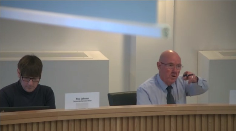 South Gloucestershire Council development management committee chairman Cllr Keith Burchell had remind members to switch their microphones on so they could be heard on the webcast from the meeting at Kingswood Civic Centre on Thursday, May 13
