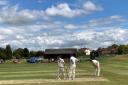 Chipping Sodbury cricketers at Oldbury-on-Severn