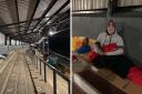 Rugby fan sleeps rough to help homelessness