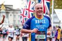 A Thornbury man is celebrating after completing the London Marathon.