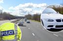 The incident involved a white BMW along the M5 between  junctions 18A at Avonmouth and 17 at Cribbs Causeway