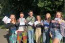 Pupils across the area are celebrating their A Level results