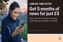 Gazette readers can subscribe for just £5 for 5 months in flash sale