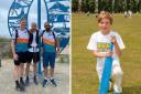 Friends have completed an inspiring walking challenge in memory of Toti Worboys who died aged 11
