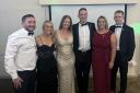 BrizFit owner Rosie Hammond (second from the left) with members of the organsing committee including (L-R) Simon Hammond, Rosie Hammond, Naomi Harrison, Scott Harrison, Emma Ayliffe and Neil Ayliffe