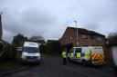 Pictures from scene of murder probe in Kingswood