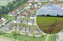 An artist's impression of the proposed site in Tytherington - photo by Richborough Estates