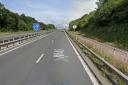 Part of M4 closes due to two-vehicle crash
