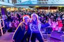 Photo from the Christmas light-switch on event at Yate Shopping Centre