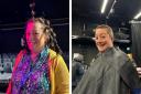 A Yate teacher raises nearly £3,000 after her tutor group bound, cut and shaved her head for charity