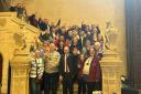 Yate walks the corridors of the Houses of Parliament on the latest Westminster Tour organised by Luke Hall MP