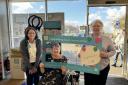 Shopmobility scheme in Yate celebrates a generous donation from customers of the Winterbourne Co-op
