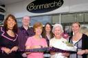 Carol Sokell with her mum Verna Seward after they opened the new Bonmarché store in Yate Shopping Centre