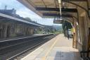 Stroud railway station deserted as strikes begin