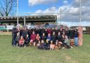MORE THAN 40 players between the ages of eight and fifty came together to celebrate women's rugby at Dursley Rugby Club.