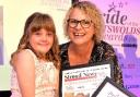 Mya with Newsquest’s event director Sue Griffiths