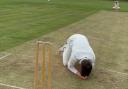 Patrick Mason went viral after missing two chances to dismiss a batsmen during a match on Sunday