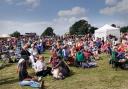 Picture of crowds at Thornbury Carnival on Saturday, July 1 by George