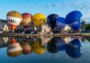 Pictures of air balloons this morning ahead of Bristol Balloon Fiesta