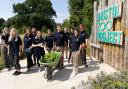 The Bristol Zoo Project team celebrating the new name and branding - picture by Freia Turland Photography
