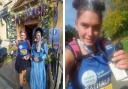 Yate's Krystal Jarvis who ran this weekend's Bath half-marathon for Citizens Advise South Gloucestershire