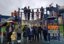 The new playground in Cambridge Avenue in Dursley recently opened