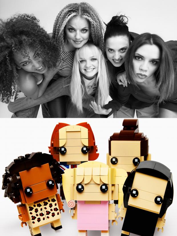Gazette Series: Real Spice Girls vs LEGO Spice Girls. Credit: Rankin/ LEGO