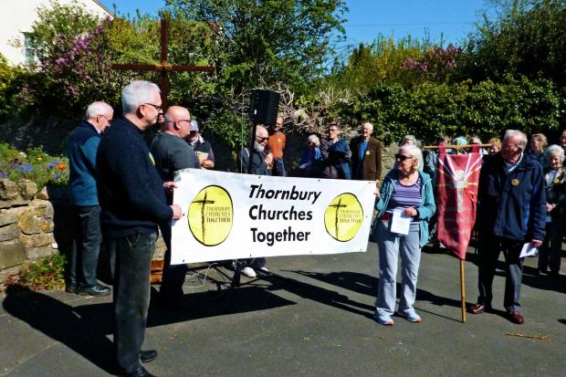 A Walk of Witness was held in Thornbury