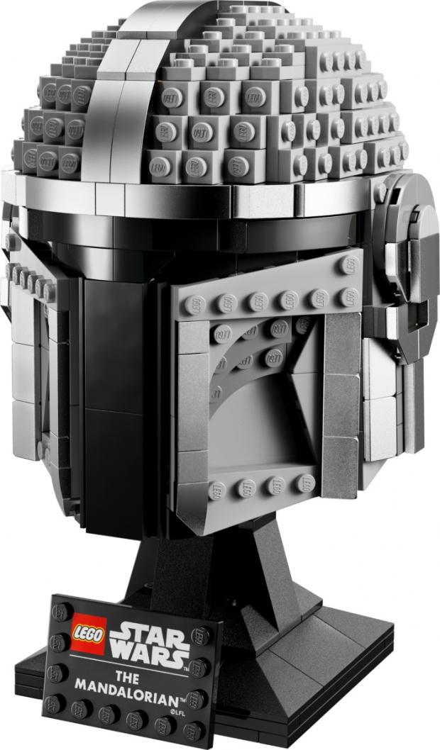 Gazette Series: Star Wars™ The Mandalorian Helmet by LEGO. (ShopDisney)
