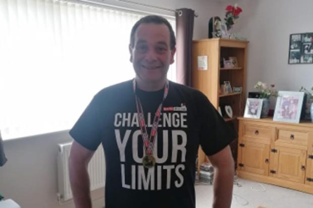 Gary from Kingswood has lost 25% of his body weight on the challenge